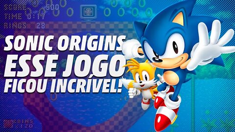 Sonic Origins - O "NOVO" jogo do Sonic está SENSACIONAL | Gameplay no PC