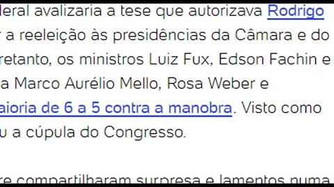 CHUPA QUE É DE UVA! Virada do STF surpreende cúpula do Congresso. TCHAU MAIA E ALCOLUMBRE!