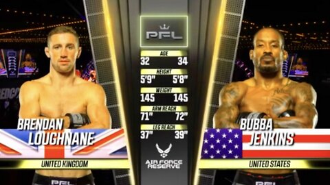 Brendan Loughnane vs Bubba Jenkins (Featherweight Title Bout) PFL Championship