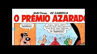 ZE CARIOCA 1203 O PREMIO AZARADO #quadrinhos #comics #desmanipulador #MUSEUDOGIBI