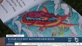 8-year-old Rancho Penasquitos boy authors new children's book