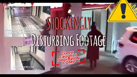 SHOCKINGLY DISTURBING FOOTAGE | Doorbell\Security cam COMP 1