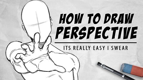 How to draw FORESHORTENING | Perspective Tutorial | Drawlikeasir
