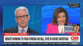 JD Vance Comments on Pelosi's Discharge Petition to Bring Foreign Aid Bill to Floor of the House