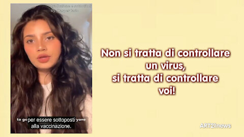 Non si tratta di controllare un virus, si tratta di controllare voi!