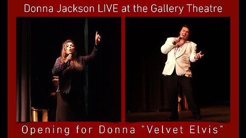 Donna Jackson LIVE at the Gallery Theatre - April 15th 2023