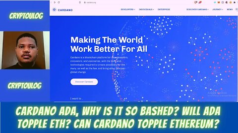 Crypto Reaction - Cardano ADA, Why So Bashed? Will ADA Topple ETH? Can Cardano Topple Ethereum?
