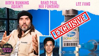 EXCLUSIVE REPORT: Holy SH*T! Pfizer Secretly Funded Who?! - #114 - Stay Free With Russell Brand
