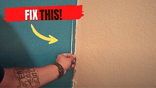 How To Fix Drywall Corner Tape | Inside Corner REPAIR | WAGNER POWER TEX #drywallrepair