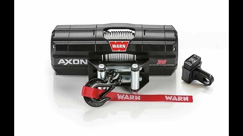WARN 101035 VRX 35 Powersports Winch with Handlebar Mounted Switch and Steel Cable Wire Rope: 7...