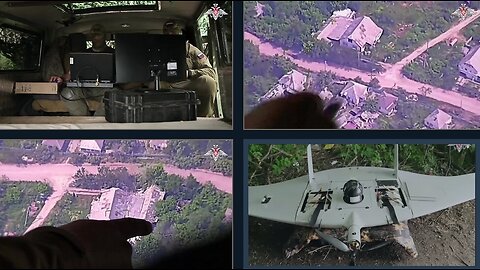 The enemy can't hide & getting denazified - Superkam UAV crew ensures artillery targeting
