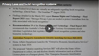 Privacy laws in relation to facial recognition systems