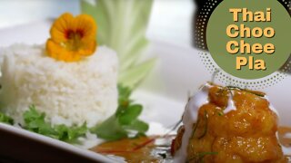Choo Chee Plaa, fish in curry sauce