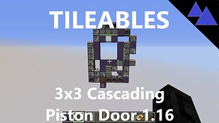 Tileables - 3x3 Piston Door 1.20