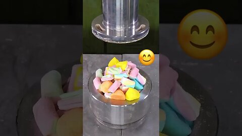 🍬💨 Candy CRUSHED Rapidly with Worm Maker! 🐛🔨 #CandyCrush #WormMaker #FastCrushing #ASMR