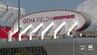 GEHA Field at Arrowhead Stadium gets new signage