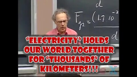 Does This MIT Professor Confirm Electric Gravity?