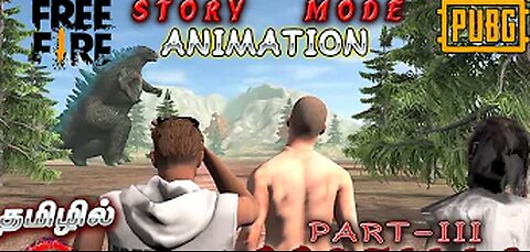 Free Fire VS Pubg Animation Story _ Godzilla In Free Fire Full Story Mode In Tamil Funny Movement