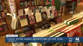 Raven Book Store in Lawrence named Bookstore of the Year