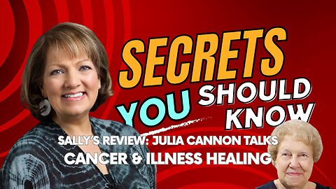 Review: Julia Cannon On Illness & Cancer - Causes & Healing