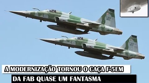 A Modernização Tornou O Caça F-5EM Da FAB Quase Um Fantasma