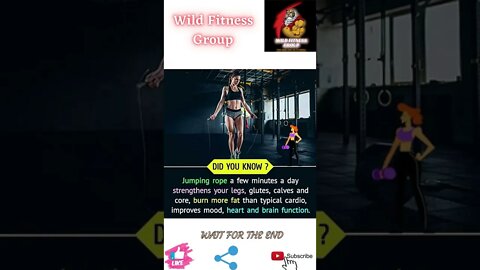 🔥Benefits of jumping rope🔥#shorts🔥#wildfitnessgroup🔥26 June 2022🔥