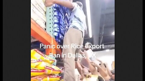 India Bans Some Rice Exports & The Panic Buying Begins - HaloRockNews