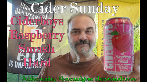 Cider Sunday Ciderboys Raspberry Smash Hard Cider 4.25/5