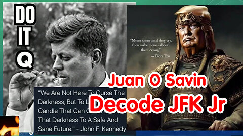 Juan O Savin Gets Grilled Admits He's Not "JFK Jr"