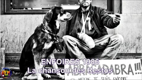 ENFOIRES 1986 - La chanson des Restos - Lyrics, Paroles, Letra (HD)