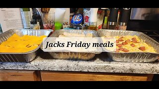 Jacks Friday meals #freezermeals #hotdogs
