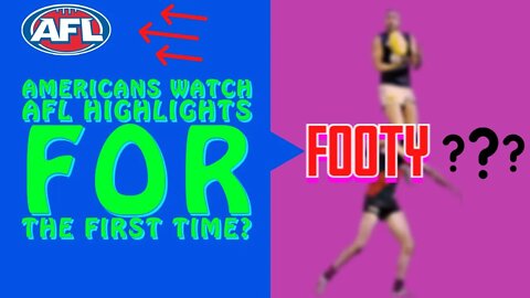 Americans Watch AFL highlights For the first time? (FOOTY) REACTION!