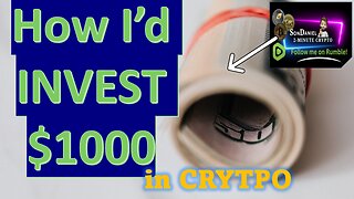 How I'd INVEST $1,000 to $10,000 in CRYPTO