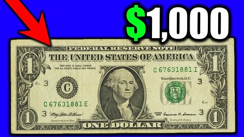 Do you have RARE Paper Money Dollar Bills ? These Banknotes are Worth A LOT of Money!