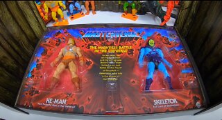 Masters Of The Universe 40th Anniversary Masterverse He-Man & Skeletor Action Figures Review!