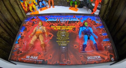 Masters Of The Universe 40th Anniversary Masterverse He-Man & Skeletor Action Figures Review!