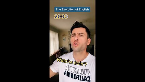 The evolution in English #english #funny #rumble #shorts