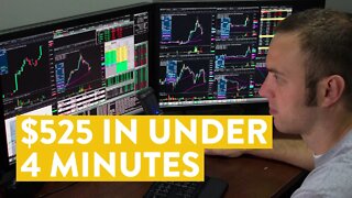 [LIVE] Day Trading | I Made $525 in Under 4 Minutes