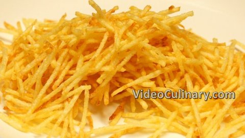 Straw Potato Fries Recipe