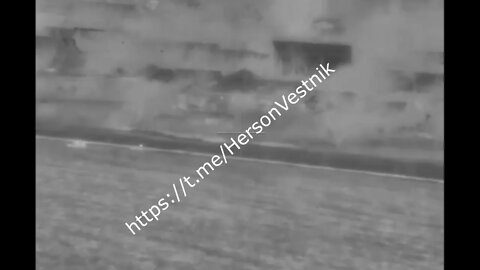 Kherson region — Ukrainian forces attempt to cross on boats. It didn't end well