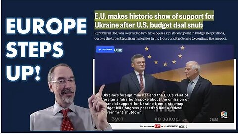 AMAZING DISPLAY OF EU'S SOLIDARITY WITH UKRAINE