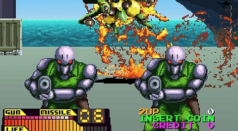 Steel Gunner Longplay (Arcade) [QHD]