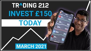 How to invest £150 right now! - March 2021 | Market Crash? When will Trading 212 Re-Open?