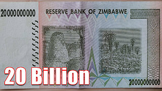 The $20 BILLION Zimbabwe Note