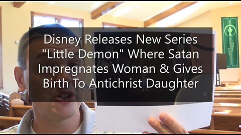 Disney Release New Series "Little Demon" Where Satan Impregnates Woman & Gives Birth To AntiChrist