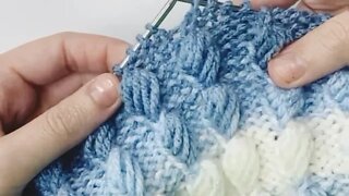 🧶How to knit shell stitch