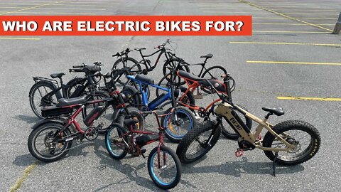 The Future Of Cycling– ** WHO ARE ELECTRIC BIKES FOR? **