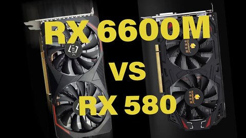 🔥 RX 6600M 51 RISC VS RX 580 - VALE A PENA TROCAR ? ✚ MELHOR CUSTO-BENEFÍCIO DE 2022 👊