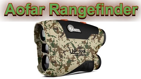 Aofar HX-800I Range Finder with 6x Magnification Review