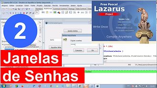 26- Continuação: Como usar InputBox do Lazarus para pegar entradas do usuário.